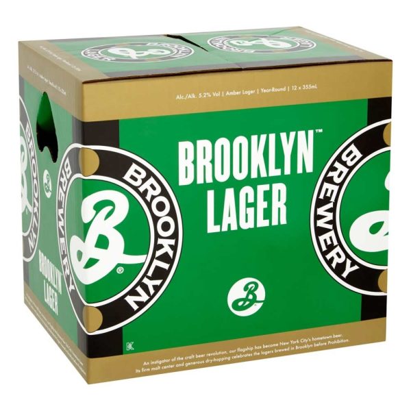 BROOKLYN LAGER 12X 355ML